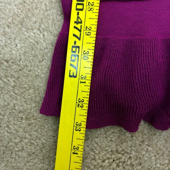 Anthro TABITHA Spilling Ruffle Tunic Cardigan Sweater- Sz M- - Picture 15 of 16